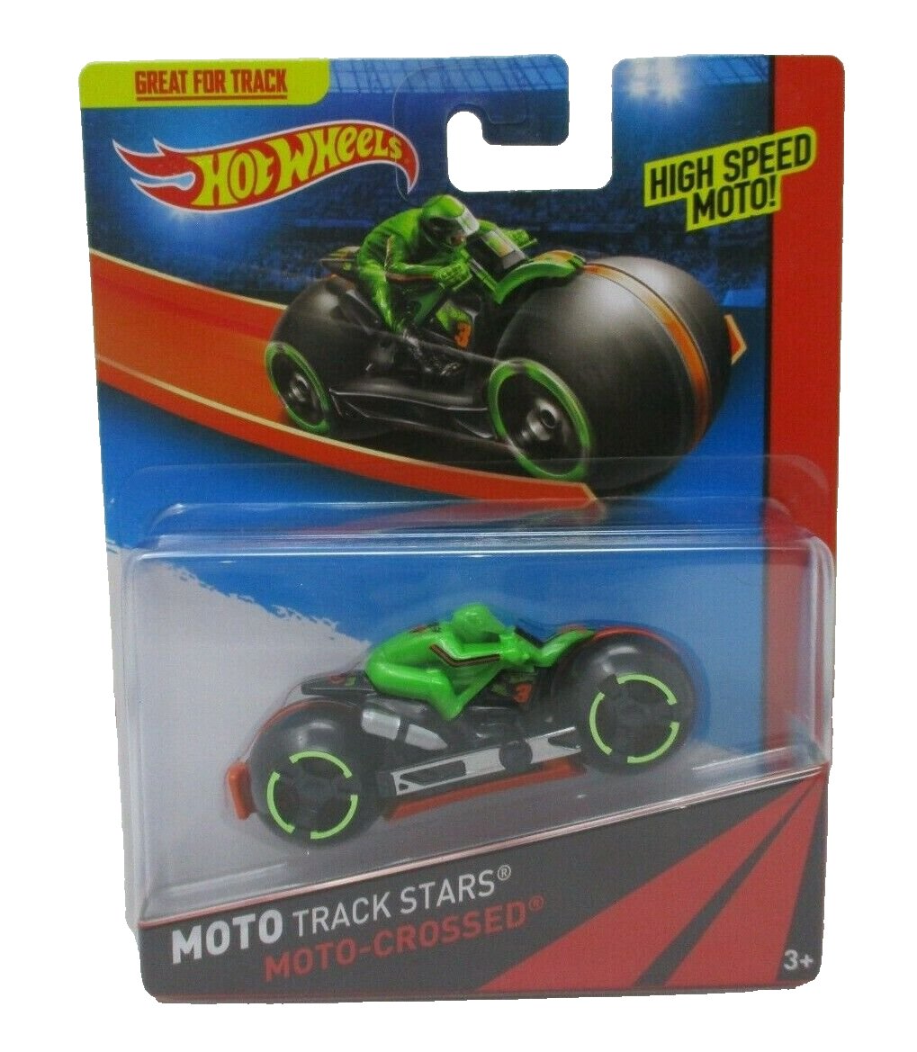 Hot Wheels Moto Track Stars – Moto-Crossed Bike
