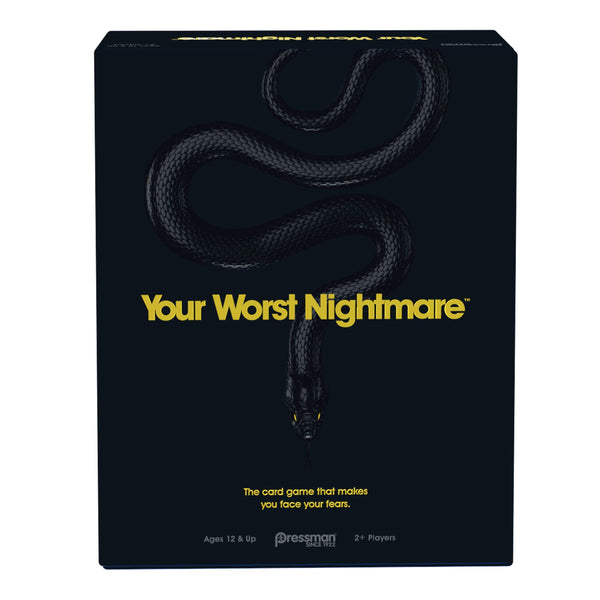 Pressman Your Worst Nightmare – Fear-Themed Card Game for Groups
