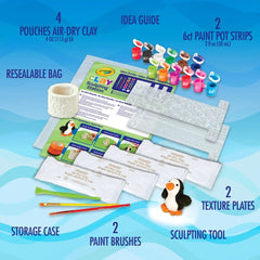 Crayola Clay Sculpting Station – Kids Pottery Wheel Art Set