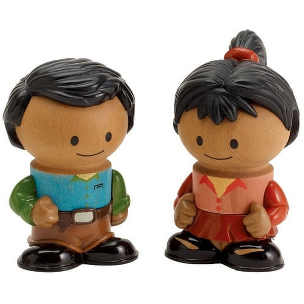 Learning Curve Playtown Hispanic Mom & Dad Figure 2-Pack