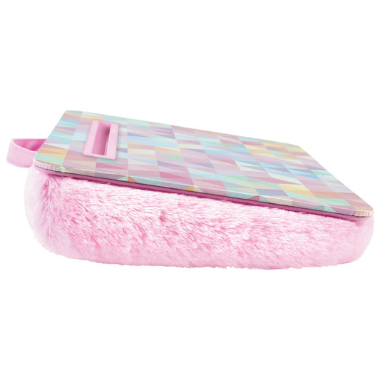 Make It Real Triangle Faux Fur Lap Desk – Girls Ages 6+