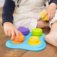 Fat Brain Toys Lidzy Stacking & Nesting Sensory Toy for Babies
