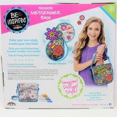 Cra-Z-Art Be Inspired Messenger Bag Coloring Design Kit
