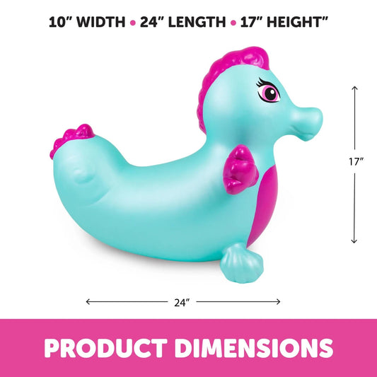 Waddle Inflatable Bouncy Hopper Ride-On Animal Toy for Kids