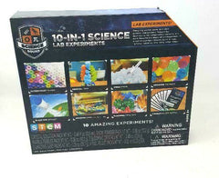 Science Squad 10-in-1 Science Lab Experiments Kit