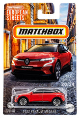 Matchbox 2022 Renault Megane Die-Cast Car — European Streets Series