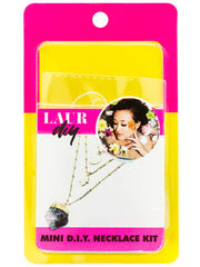 LaurDIY Mini Layered Necklace Kit – Purple DIY Jewelry Set