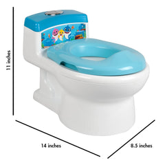 The First Years Baby Shark Potty Training Toilet & Toddler Seat