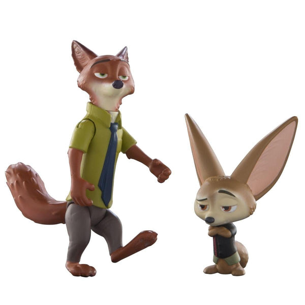 Zootopia Nick Wilde & Finnick Collectible Mini Figure Set