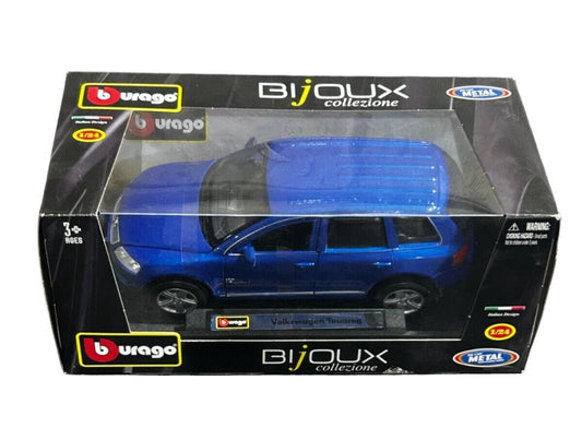 Burago Volkswagen Touareg 1:24 Die-Cast Model – Blue