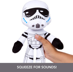 Mattel Star Wars Stormtrooper Plush Talker, 11–12 Inch