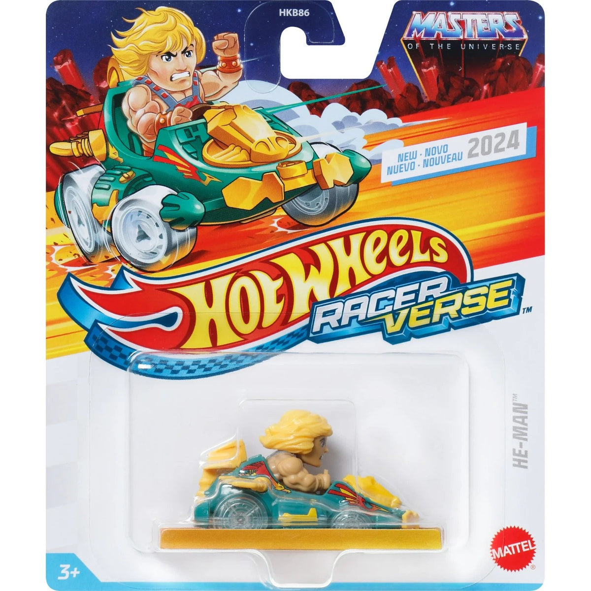 Hot Wheels RacerVerse He-Man 1:64 Die-Cast Collectible Car