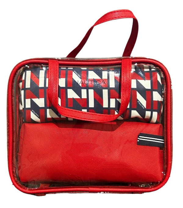 Nautica 3-Piece Organizer - Red