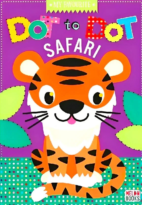 Melon Books My Favourite Dot to Dot Safari Activity Book