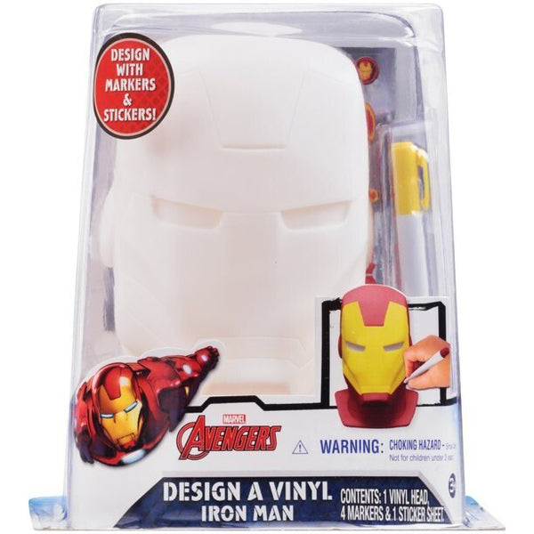 Tara Ironman Design-Your-Own Vinyl Figure with Markers & Stickers