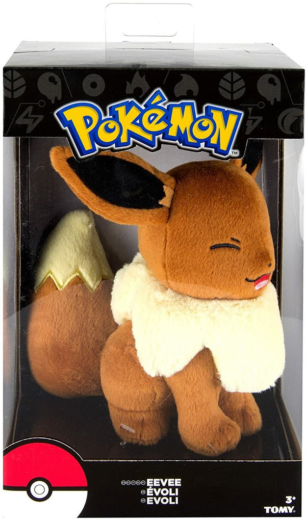 Tomy Pokémon Eevee 8" Collectible Plush Toy