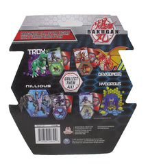 Spin Master Bakugan Gold Dragonoid Collector Figure with Cards & Coin