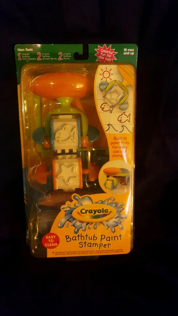 Crayola Bathtub Paint Stamper – Colorful Bath Time Fun for Kids