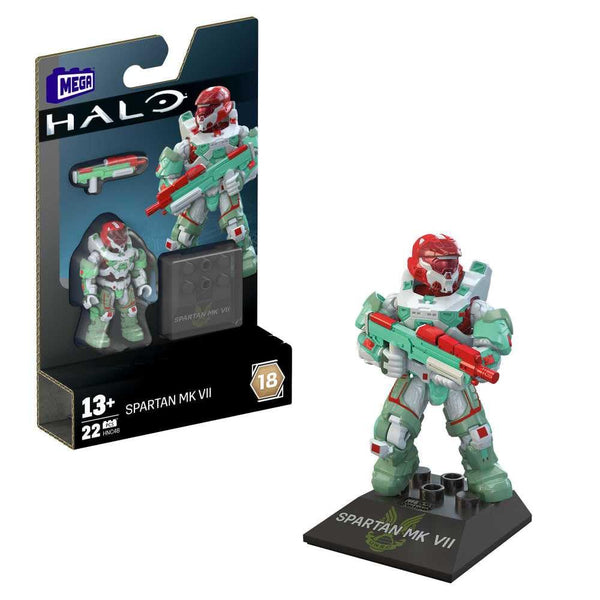 Mega Construx Halo Heroes Spartan MK VII Series 18 Figure
