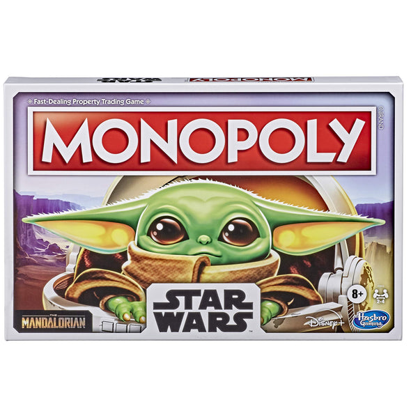 Hasbro Monopoly: The Mandalorian Edition Bilingual Board Game