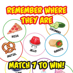 Far Out Games Mukbang Electronic Sound Memory Game with 35 Food Cards