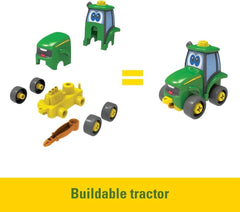 John Deere Build-a-Buddy 2-in-1 Take-Apart Tractor Toy