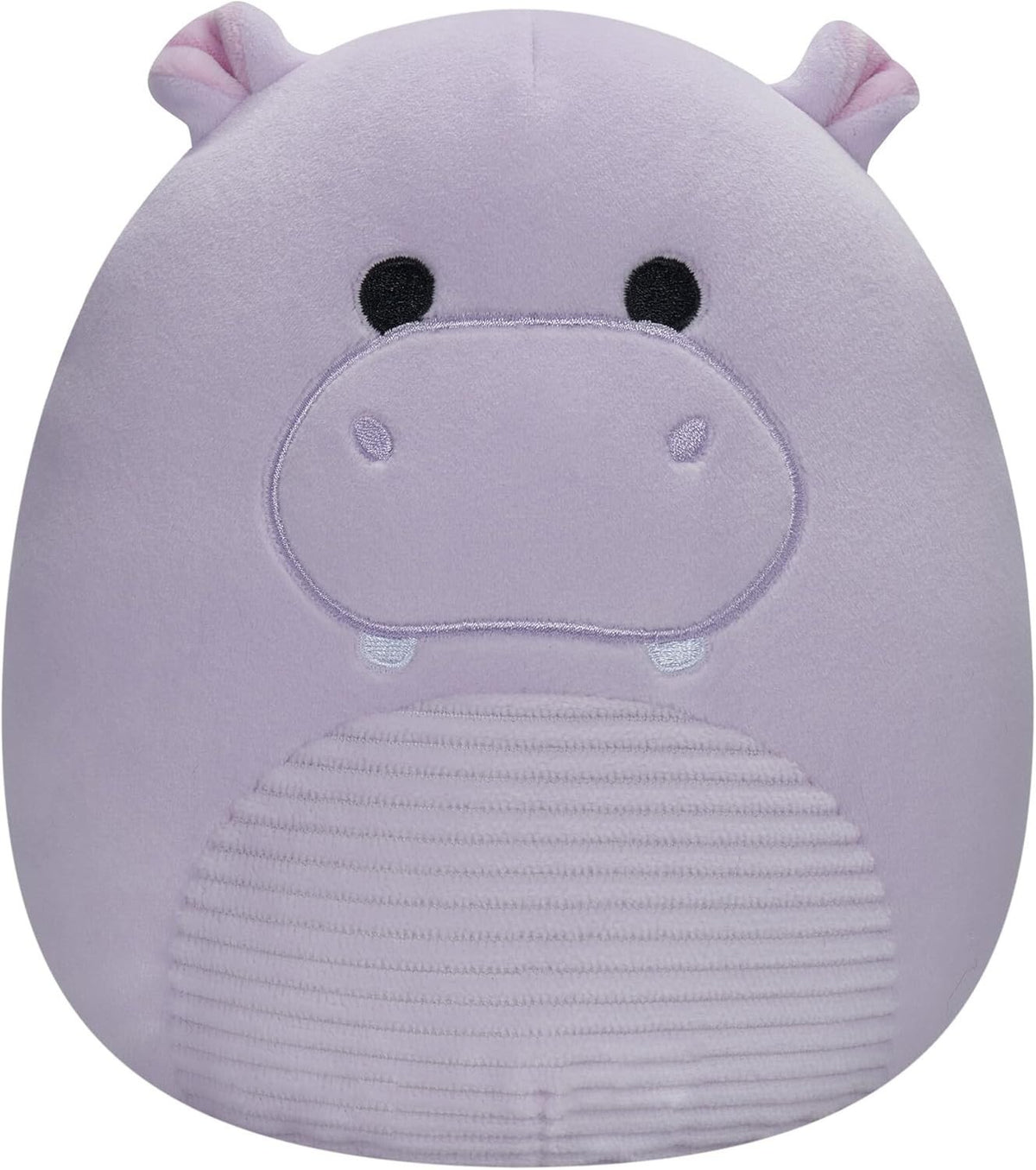 Squishmallows Hanna 7.5″ Purple Hippo Plush with Corduroy Belly