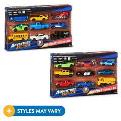 Maisto Adventure Force Die-Cast Cars & Trucks 9-Pack Set