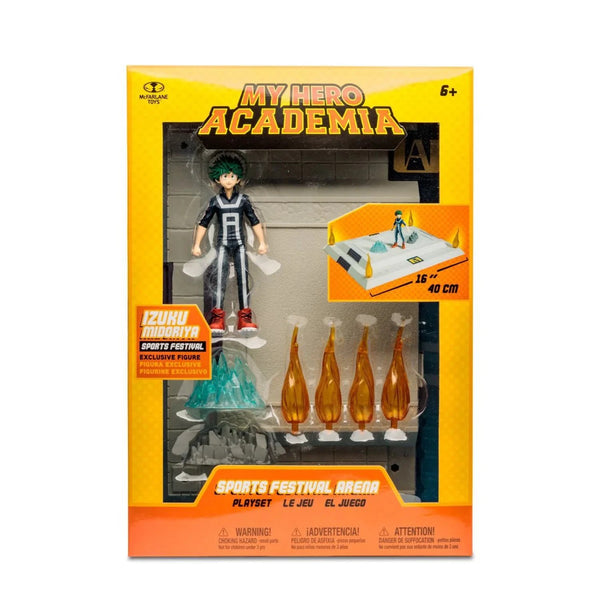 Bandai My Hero Academia UA Sports Festival Arena & Midoriya Figure Set