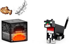 Mattel Minecraft Diamond Level Tuxedo Cat Action Figure