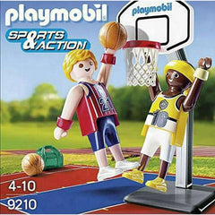 PLAYMOBIL One-on-One Basketball Set | Model 9210