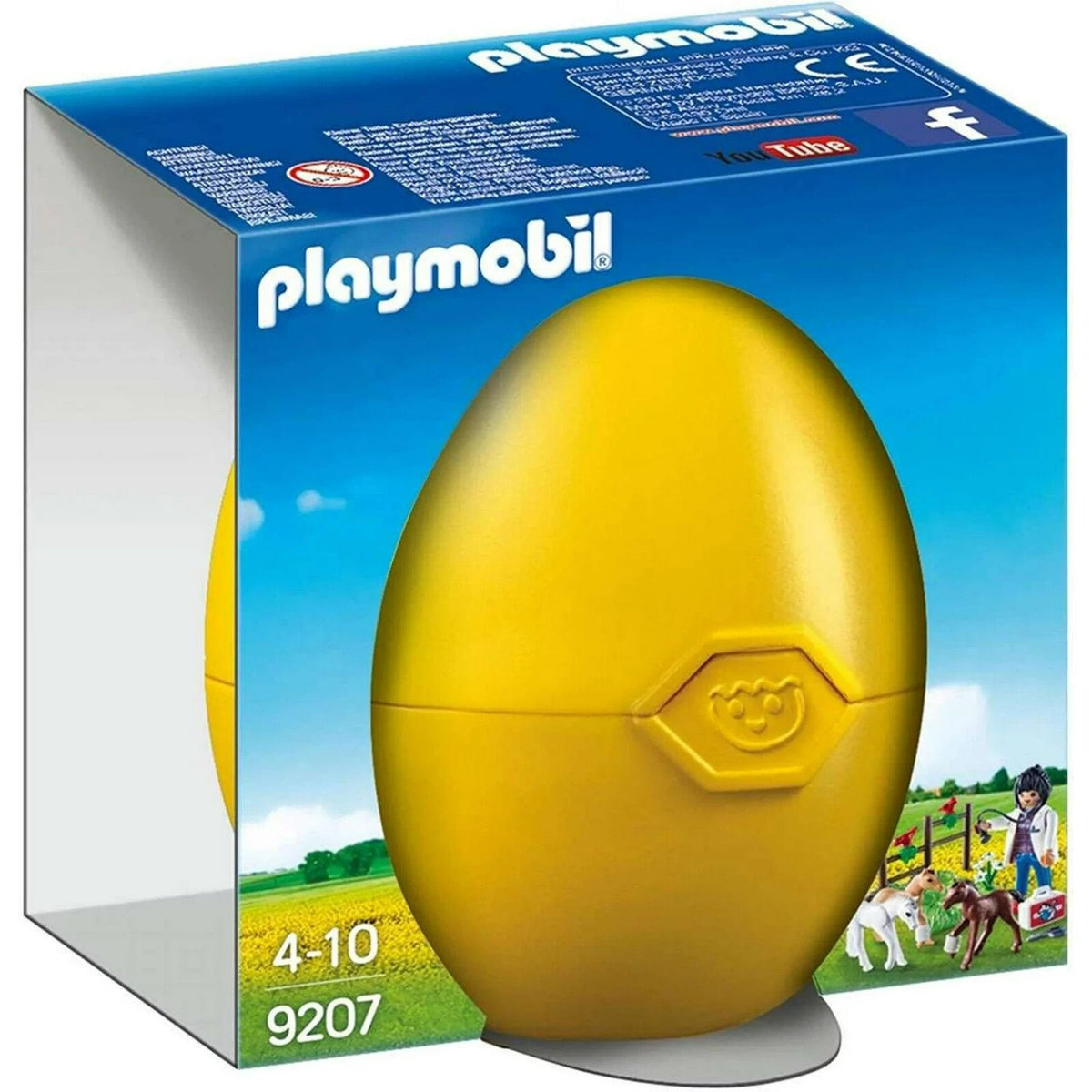 Playmobil Eggs Vet with Foals Set 9207 – Yellow Egg