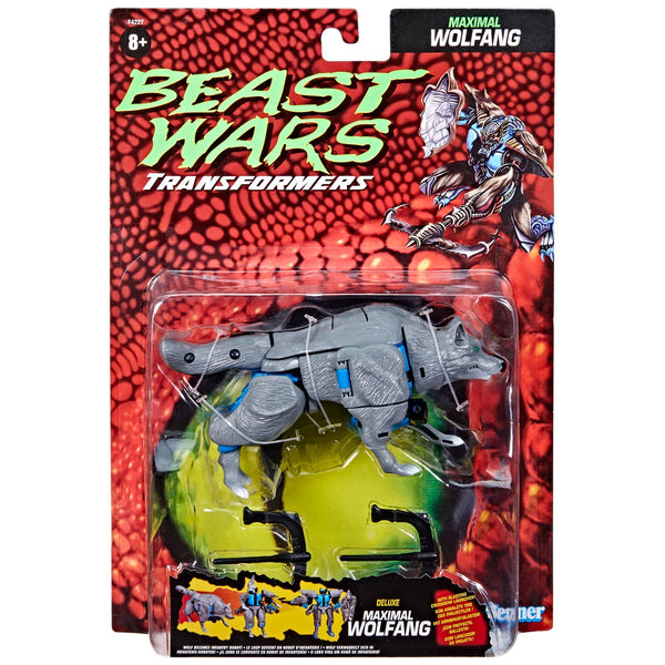 Hasbro Transformers Beast Wars Vintage Maximal Wolfang Action Figure