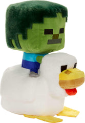 Mattel Minecraft Zombie Chicken Jockey 8-Inch Plush Stuffed Toy
