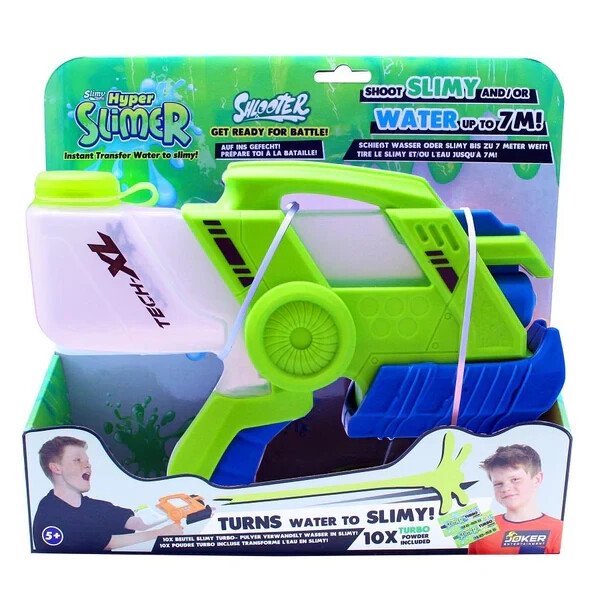 ORB Slimy Hyper Slimer Gun 500ml – Blast Up to a Mile of Slime