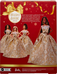Barbie Happy Holidays 2025 Doll – Sparkling Festive Edition