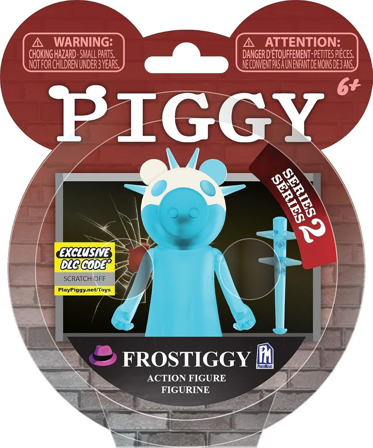 Phat Mojo PIGGY Frostiggy Series 2 3.5" Figure with DLC Code