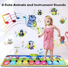 Keefun Kids Floor Piano Mat – Interactive Musical Toy for Toddlers