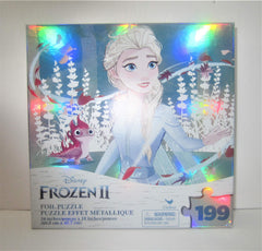 Disney Frozen 2 Foil Puzzle - 199 Piece Jigsaw for Kids Ages 5+