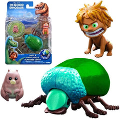 Disney The Good Dinosaur Spot & Giant Beetle Figure Set