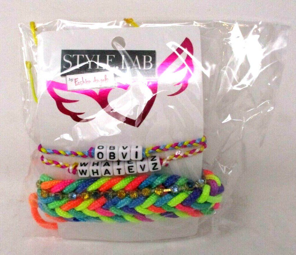 Fashion Angels Style Lab 3-Piece Bracelet Pack – Obvi Whatevs