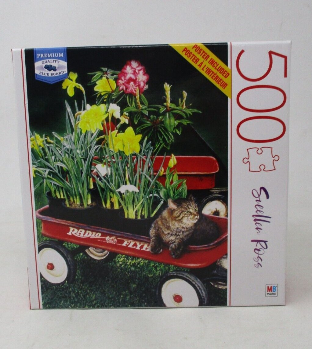 Milton Bradley Spring Fever 500-Piece Jigsaw Puzzle by Sueellen Ross