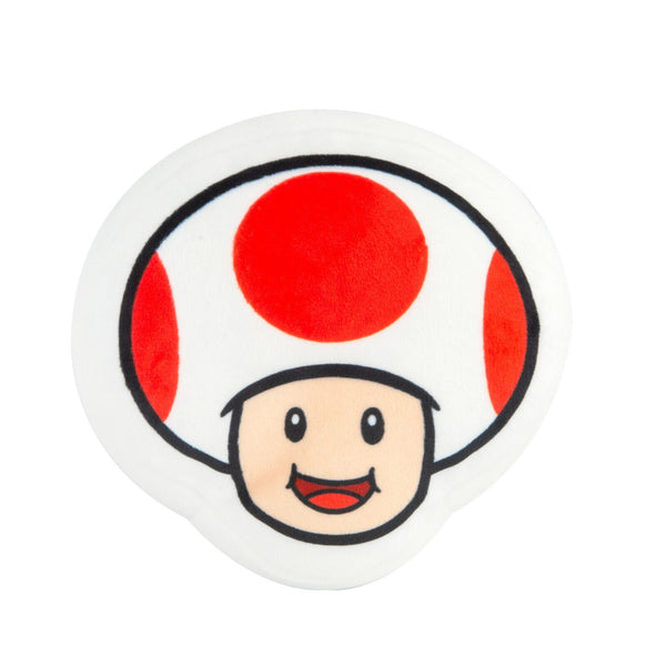 TOMY Club Mocchi-Mocchi- Super Mario Toad 6" Junior Plush Toy