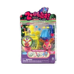 Zoobles Spring To Life Hairdorables Tails Collectible Figure