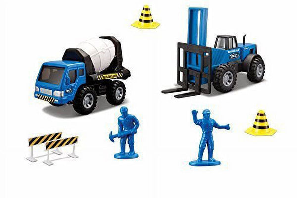 Maisto Fresh Metal Rapid Repair Set 2 Die-Cast Car Set in Blue