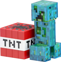 Mattel Minecraft Diamond Level Creeper 5.5-Inch Collector Figure