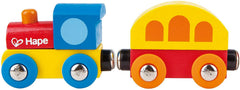 Hape 2-in-1 Wooden Train Track & Puzzle Set for Toddlers