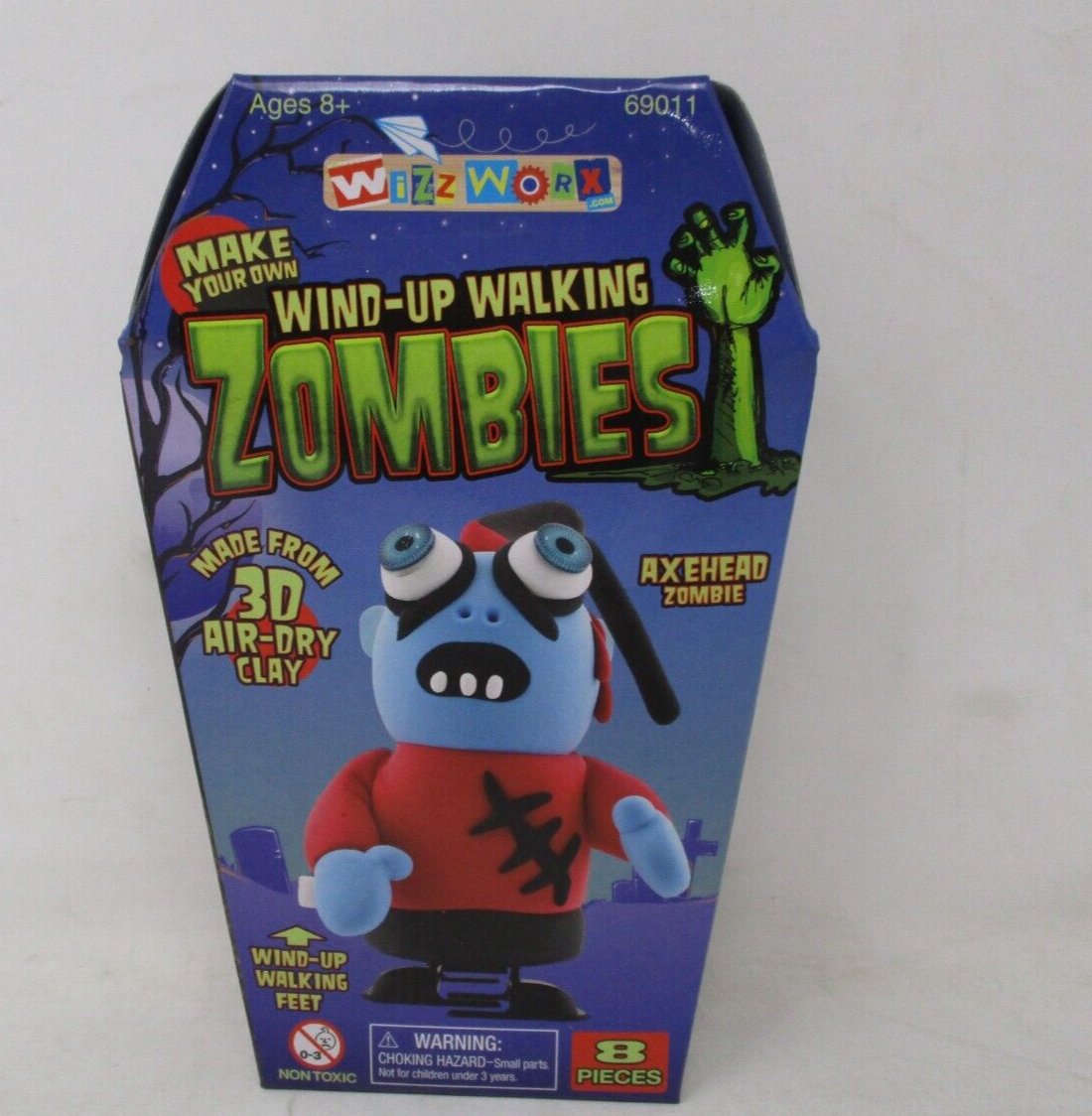 University Games WizzWorx Wind-Up Walking Zombie Craft Kit