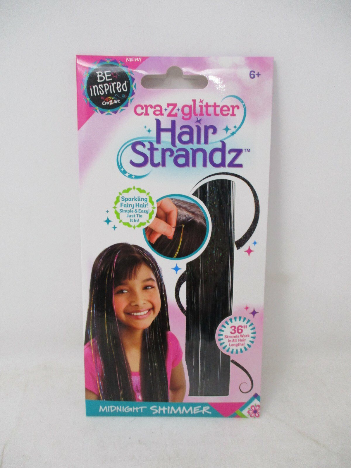 Cra-Z-Art Cra-Z-Glitter Hair Strandz – Midnight Shimmer
