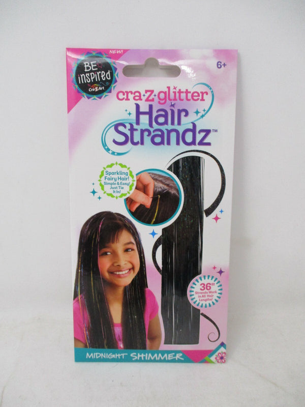 Cra-Z-Art Cra-Z-Glitter Hair Strandz – Midnight Shimmer
